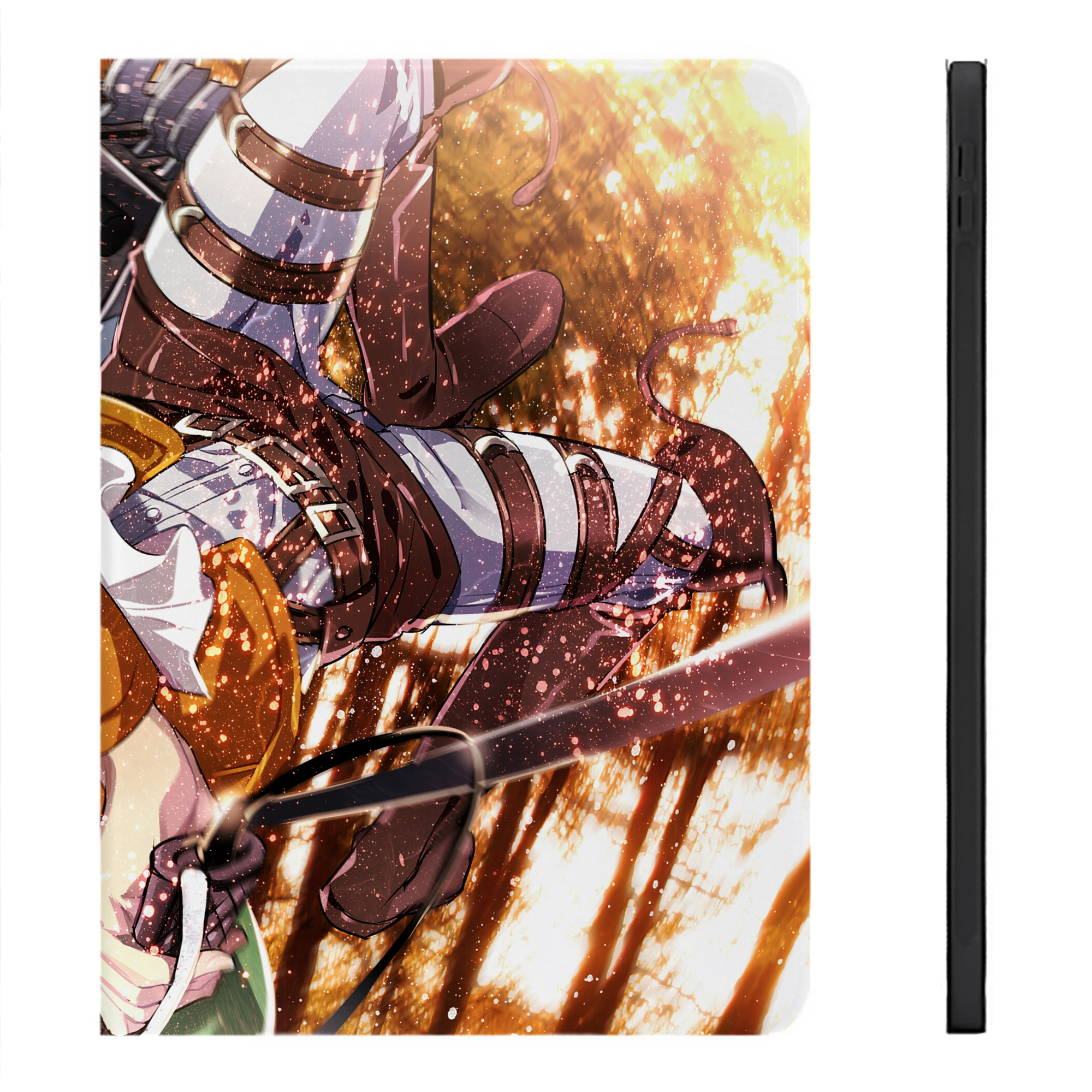 （画像用） 進撃の巨人 Attack on Titan IPadケース ペンホルダー付き ブックスタイルデザイン
